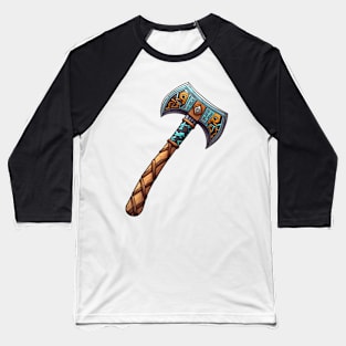 Native American Axe Baseball T-Shirt